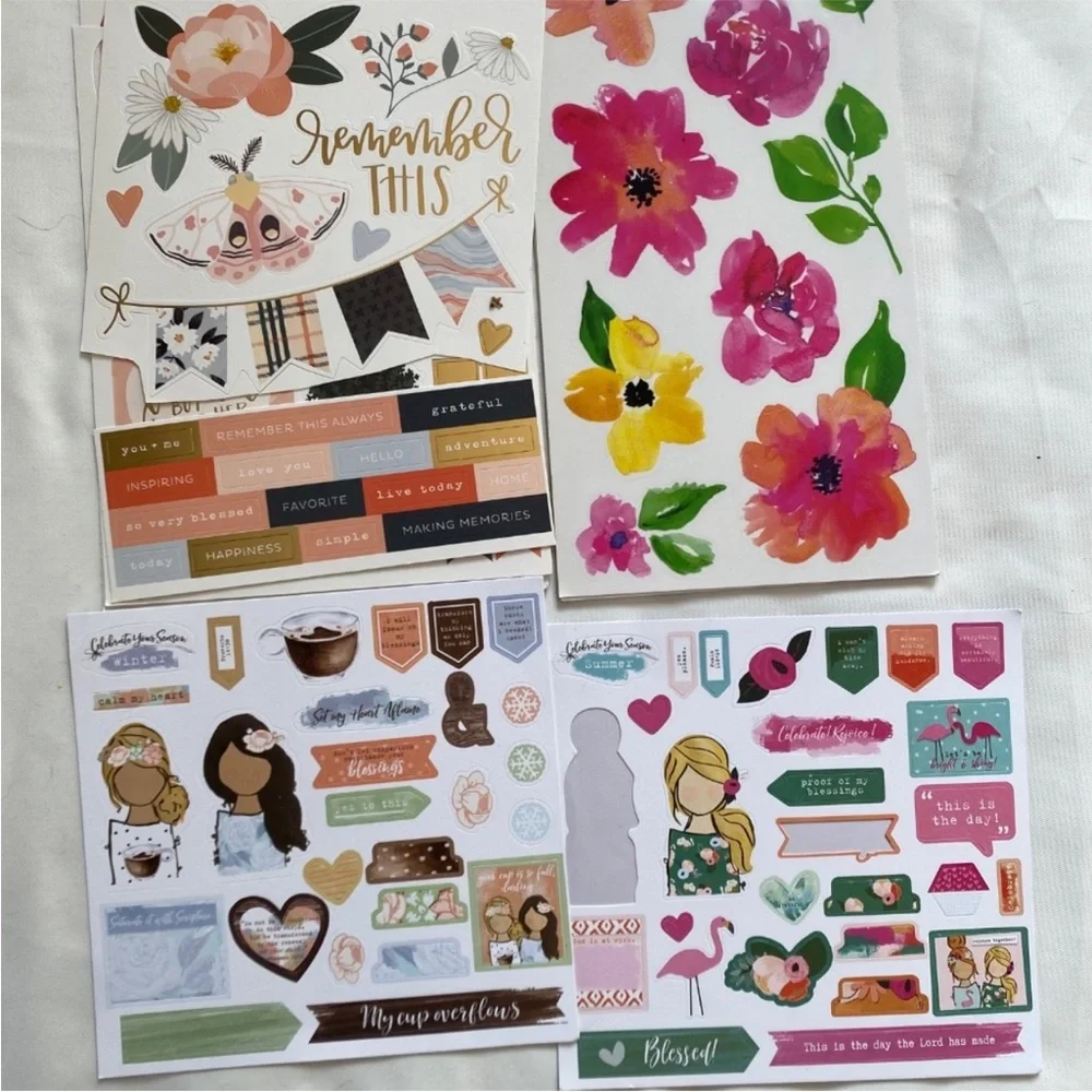 The Happy Planner + more sticker books and washi tape